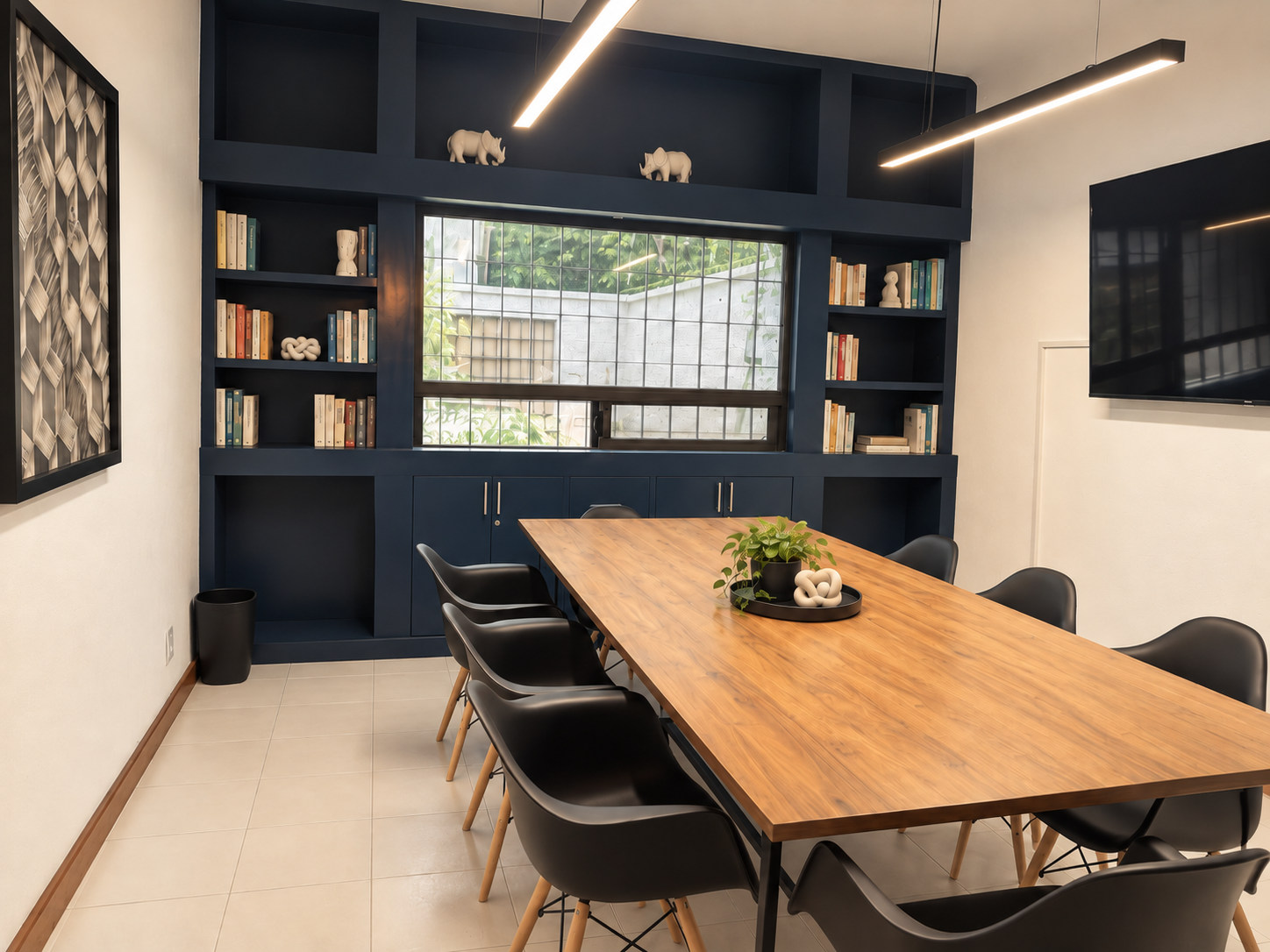 Sala de juntas de Ideadora Hub en Colonia del Valle